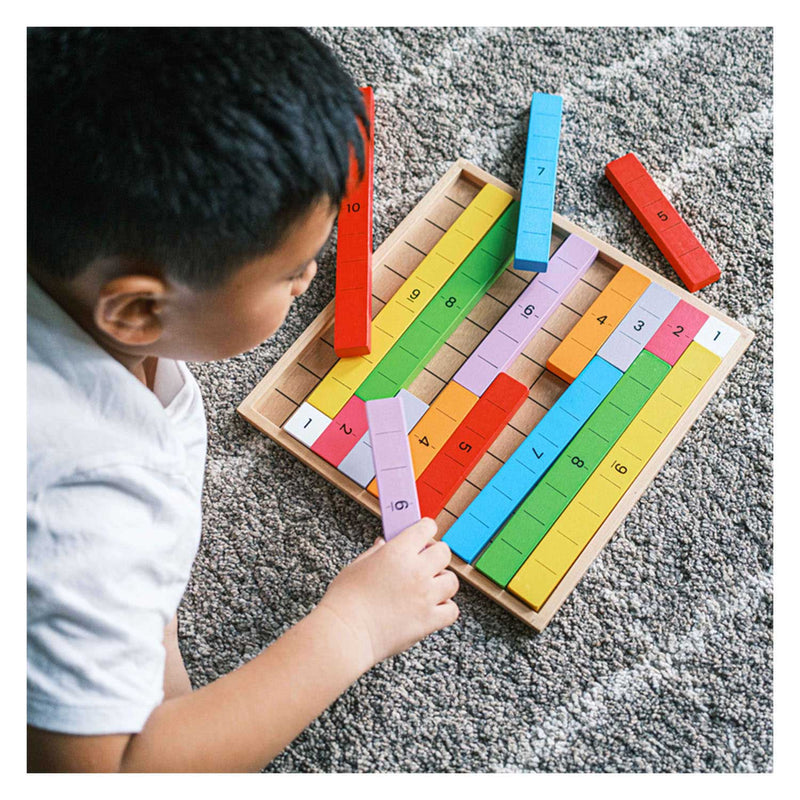 Load image into Gallery viewer, Bigjigs Houten Rekenspel Cijfers Verbinden
