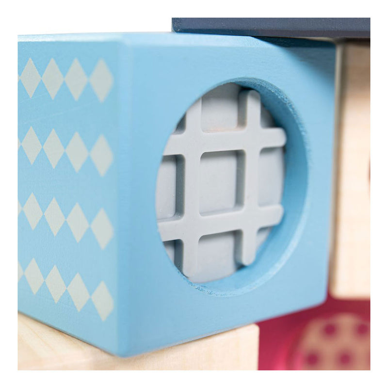 Load image into Gallery viewer, Bigjigs houten zintuigen bouwblokken
