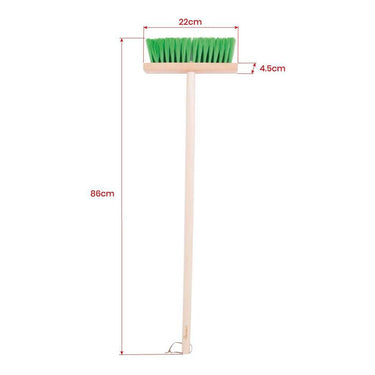 Bigjigs bezem met lange steel