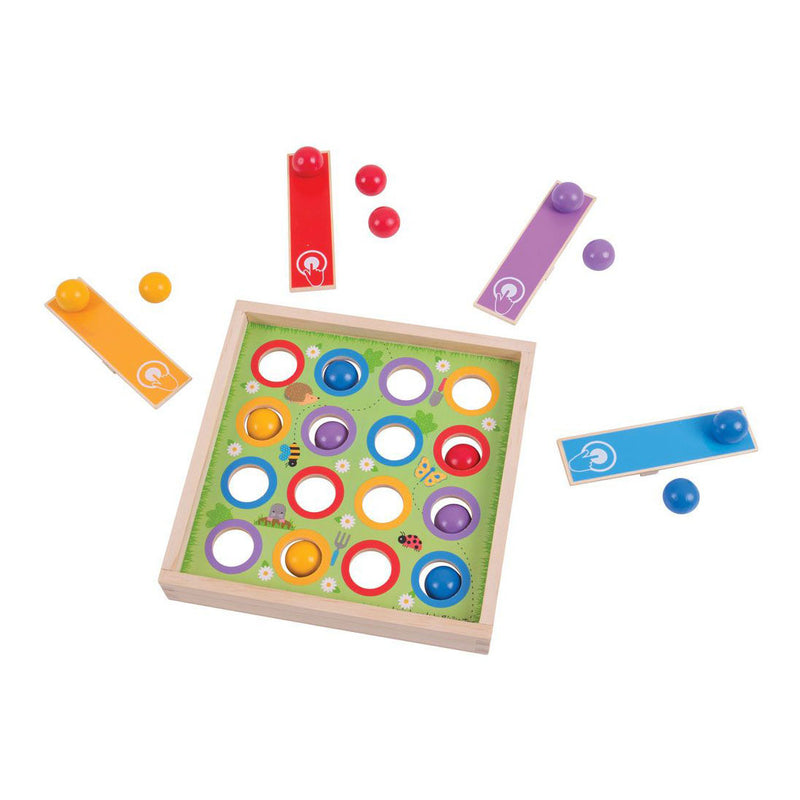 Load image into Gallery viewer, Bigjigs toys plant pot shot (richt, schiet en scoor)
