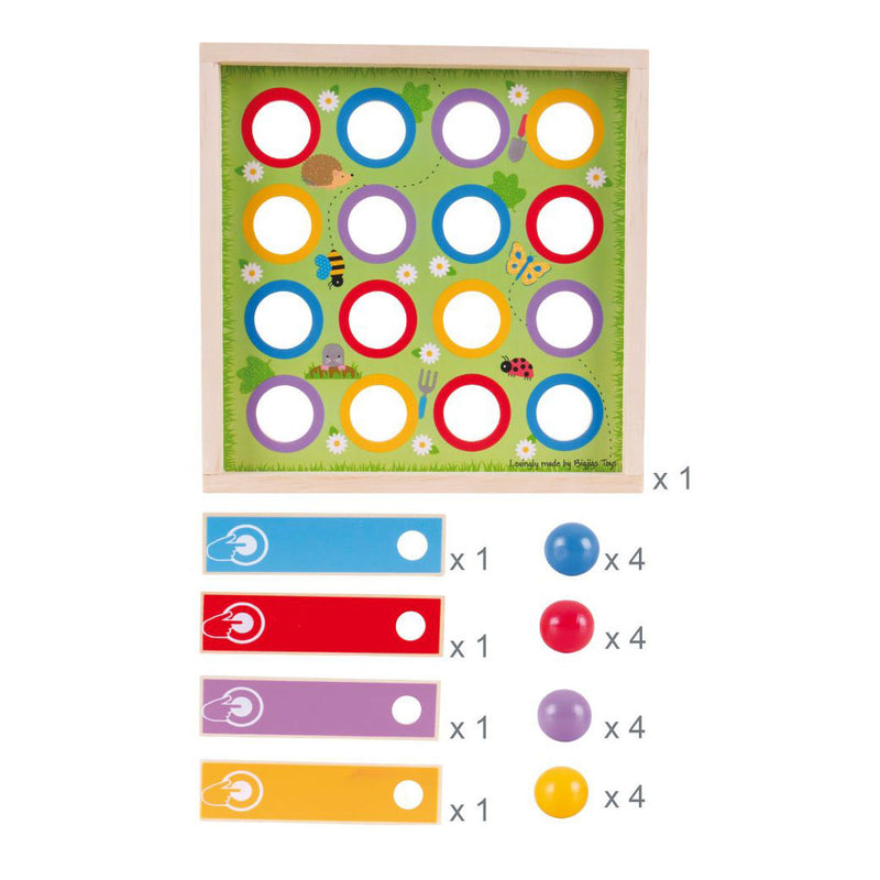 Load image into Gallery viewer, Bigjigs toys plant pot shot (richt, schiet en scoor)
