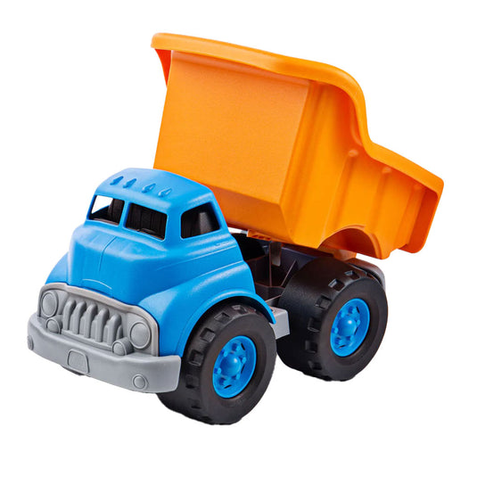 Green toys kiepvrachtwagen blauw oranje