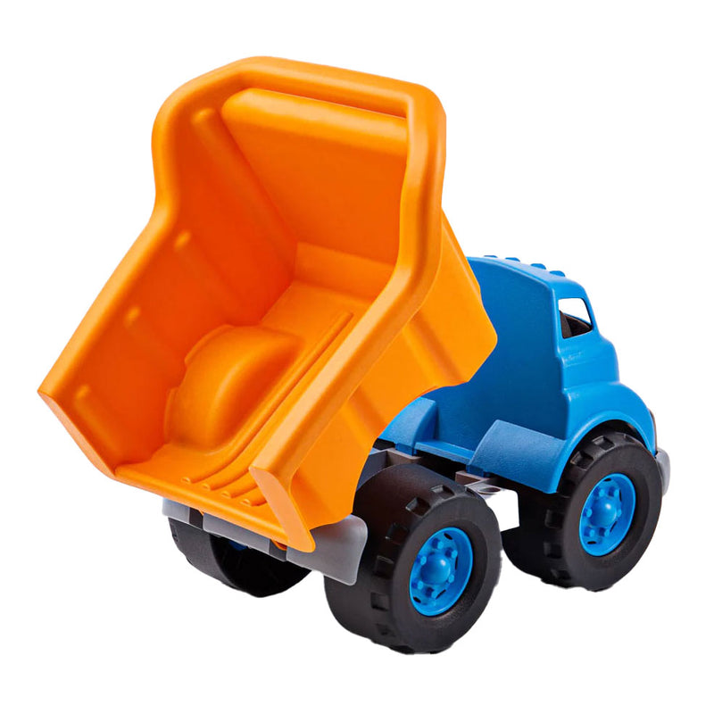 Load image into Gallery viewer, Green toys kiepvrachtwagen blauw oranje
