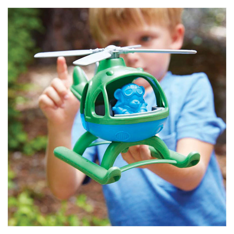 Load image into Gallery viewer, Green toys helikopter groen - gerecycled
