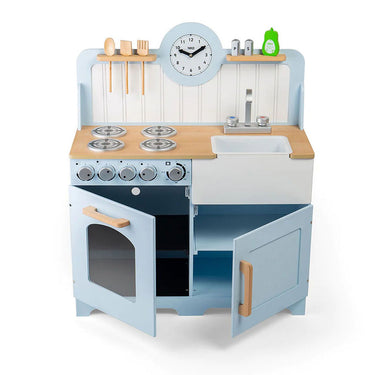 Tidlo houten speelkeuken landelijk,7dlg.