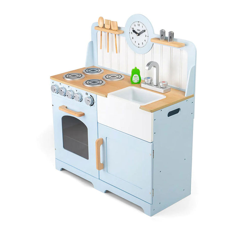 Load image into Gallery viewer, Tidlo houten speelkeuken landelijk,7dlg.
