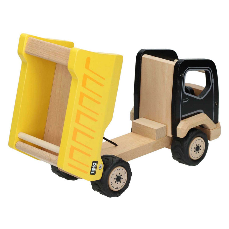Load image into Gallery viewer, Tidlo houten kiepvrachtwagen
