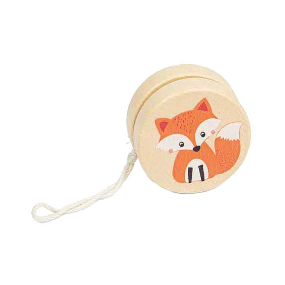 Load image into Gallery viewer, Bigjigs houten wilde dieren jojo
