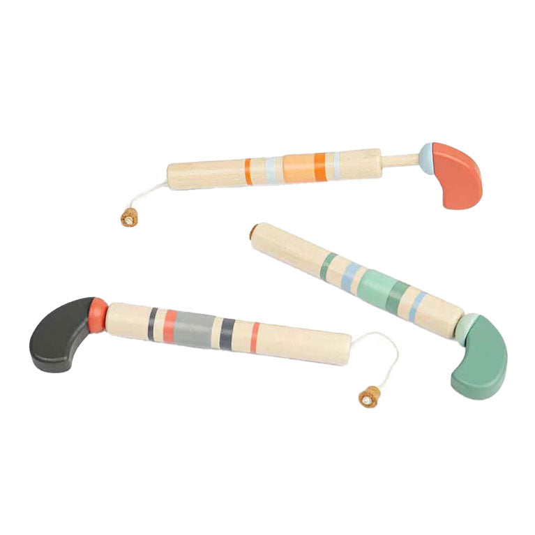 Load image into Gallery viewer, Bigjigs houten pistool met kurk
