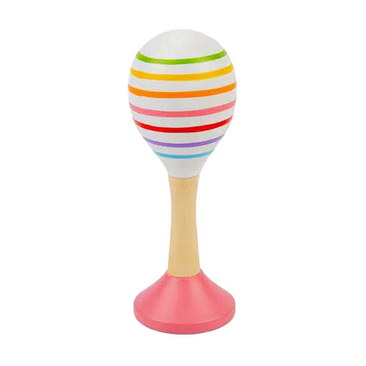Bigjigs houten junior maraca, 2st.