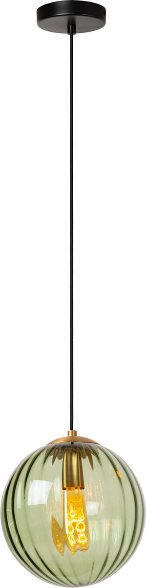 Lucide monsaraz - hanglamp - ø 25 cm - 1xe27 - groen