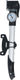 Dresco mini pomp met manometer 29,6cm - fietspomp