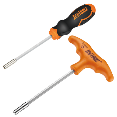 Icetoolz spaaknippelsleutels 12d5 voor 3,6mm (vierkante) nippels