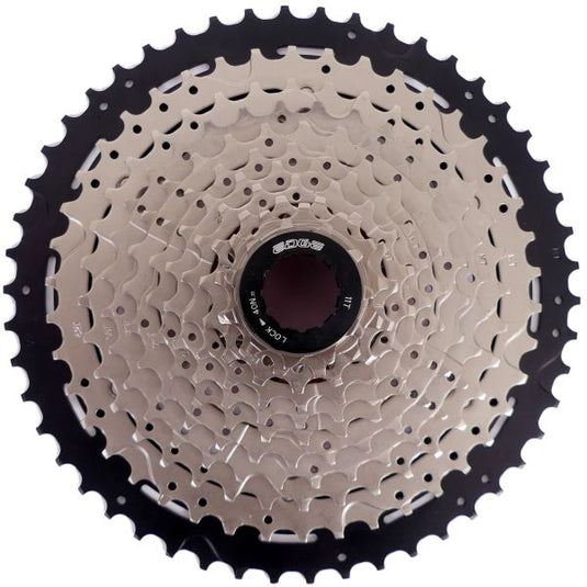 Edge cassette 11 speed cs-m9011 11-46t - zilver zwart
