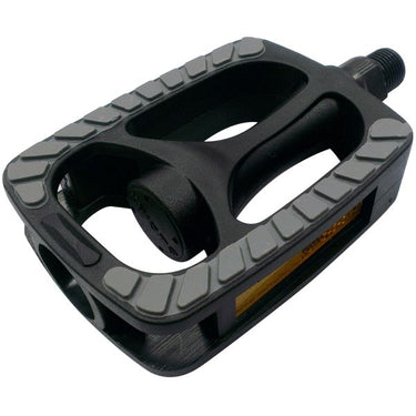 Marwi pedaalset sp-813 pp met grijze non-slip inlay - zwart (werkplaatsverpakking)