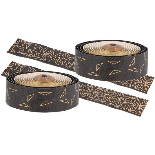 Supacaz - stuurlint star fade zwart goud