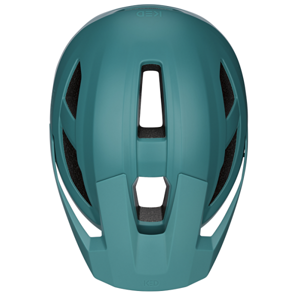 Load image into Gallery viewer, Ked fietshelm embrace l (58-62cm) - mat blauwgroen
