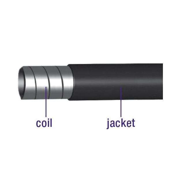 Load image into Gallery viewer, Rem buitenkabel Elvedes zonder voering ø5mm 10 meter - zwart (rol)
