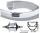 Kgs Achterwiel 28 inch 622 zilver zilver nexus 7 disk centerlock