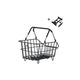 Basil fietsmand cento alu met mik bevestiging 14 liter 39 x 24 x 15 - zwart