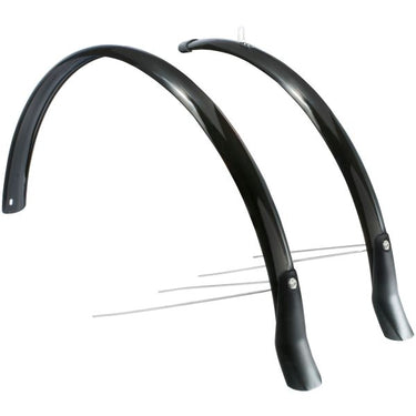 Eurofender Spatbordset Snello 28 x 51 mm zwart