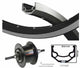 Kgs achterwiel 28 inch 622 zw zilv nexus 7 rollerbrake velgrem