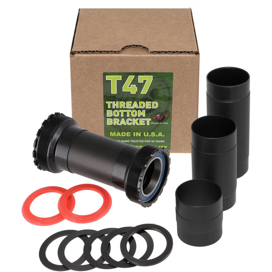 Wheels manufacturing wheels mfg - trapas t47 inboard sram dub abec 3 zwart