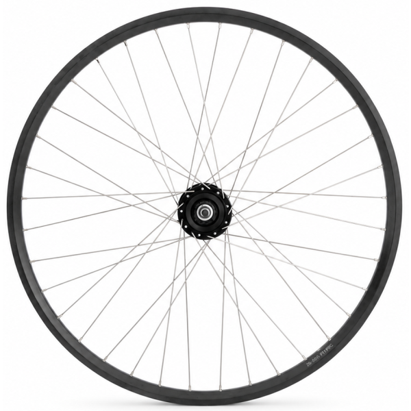 Load image into Gallery viewer, Shimano voorwiel 28 x 1 4'' aluminium zac 2000 velg - dh-c6000-3n naafdynamo - rollerbrake - zwart zilver

