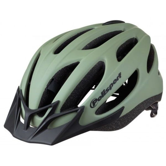 Polisport mtb helm sport-flow m 55-57cm mat groen