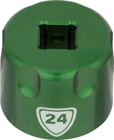 Load image into Gallery viewer, Abbey bike tools suspension top cap socket attachment
