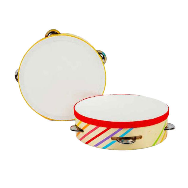 Load image into Gallery viewer, Bigjigs houten tamboerijn
