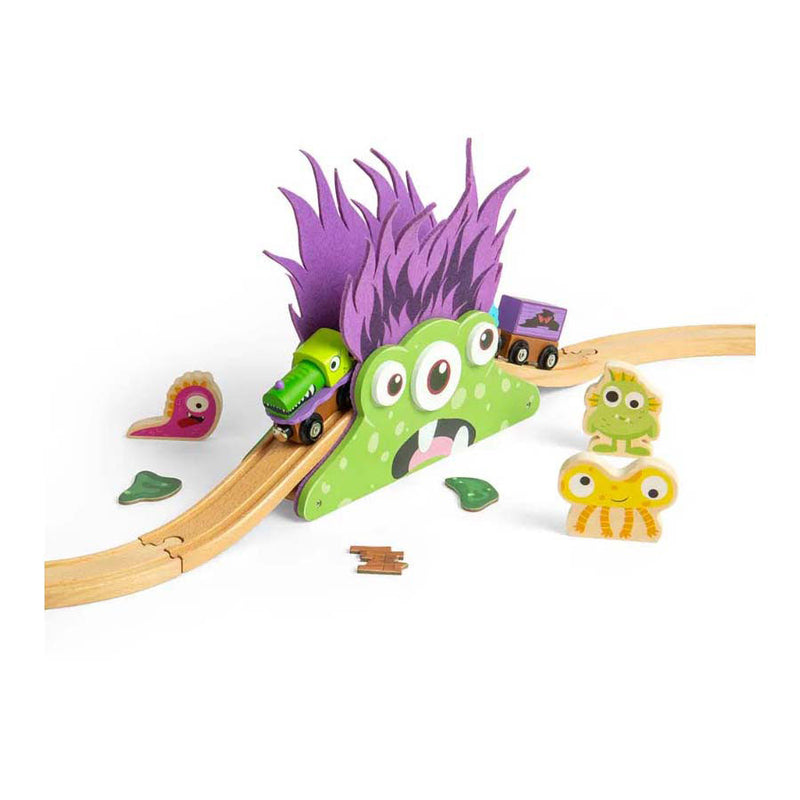 Load image into Gallery viewer, Bigjigs houten monsterbrug
