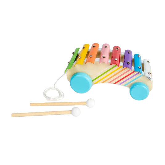 Bigjigs houten trekfiguur xylofoon