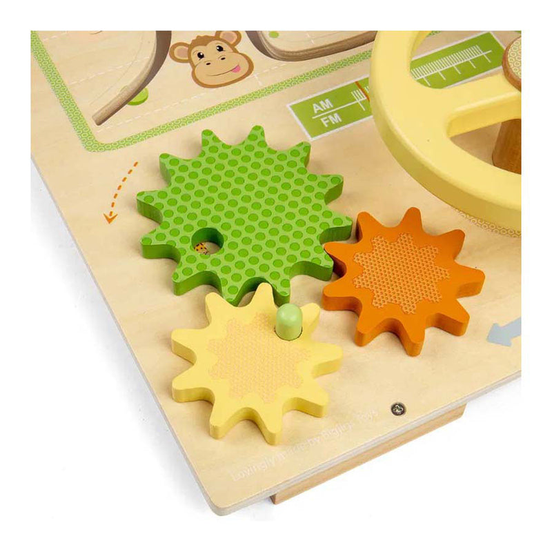 Load image into Gallery viewer, Bigjigs houten jungle activiteitenbord
