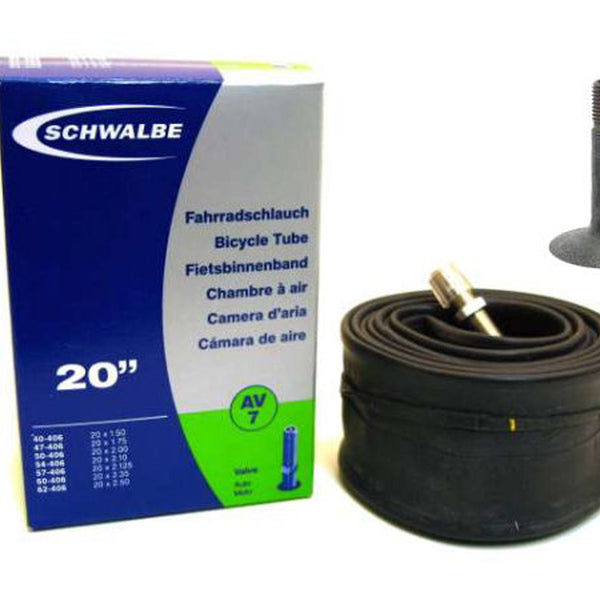 Schwalbe inner tube av7 20 inch 20x1.50-2.50 40/62-406 av 40mm