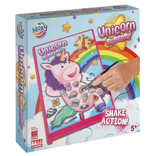 Creative craft group moxy unicorn surgery spel 24,5x17,5cm