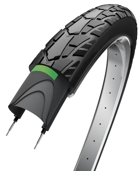 Edge buitenband performance protect - speed pedelec 28 x 1.75 47-622 -zwart met reflectie