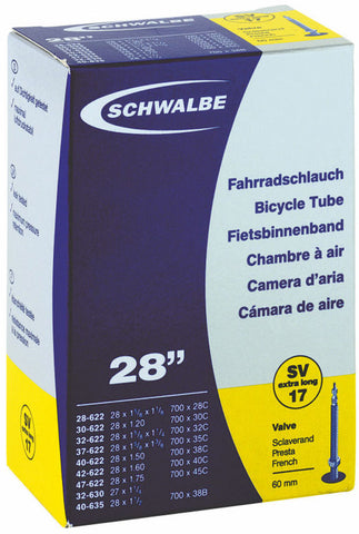 inner tube 27/28 x 1.10/1.75(28/47-609/635) FV 60 mm