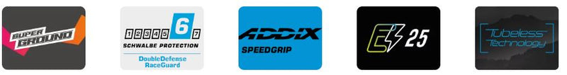 Afbeelding laden in galerijviewer, Vouwband Schwalbe G-One Allround Super Ground 28 x 1.50 40-622 mm - zwart
