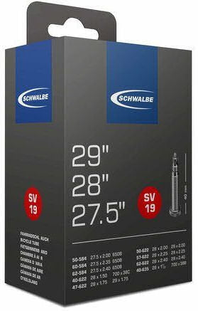 Schwalbe inner tube sv19 27/28/29 inch 40/62-622 sv 40 mm