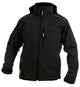 Dassy softshell tavira polyester zwart s