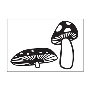 Darice • embossing sjabloon paddestoelen