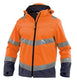 Dassy hoge zichtbaarheidsjas malaga oranje blauw l