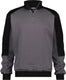 Dassy sweater basiel grijs zwart l