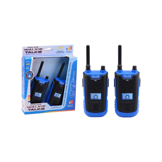 Johntoy walkie talkie politie 300 meter bereik