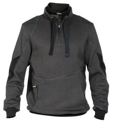 Dassy sweater stellar grijs zwart m
