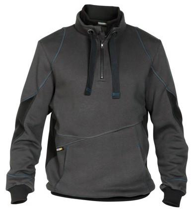 Dassy sweater stellar grijs zwart 3xl