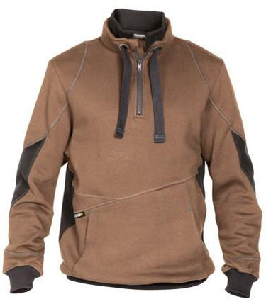 Dassy sweater stellar bruin grijs s