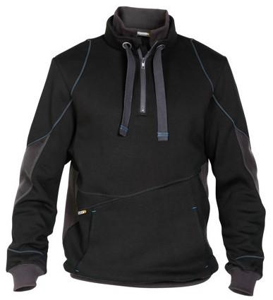 Dassy sweater stellar zwart grijs m
