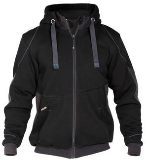 Dassy sweatshirt jas pulse nachtblauw antraciet s